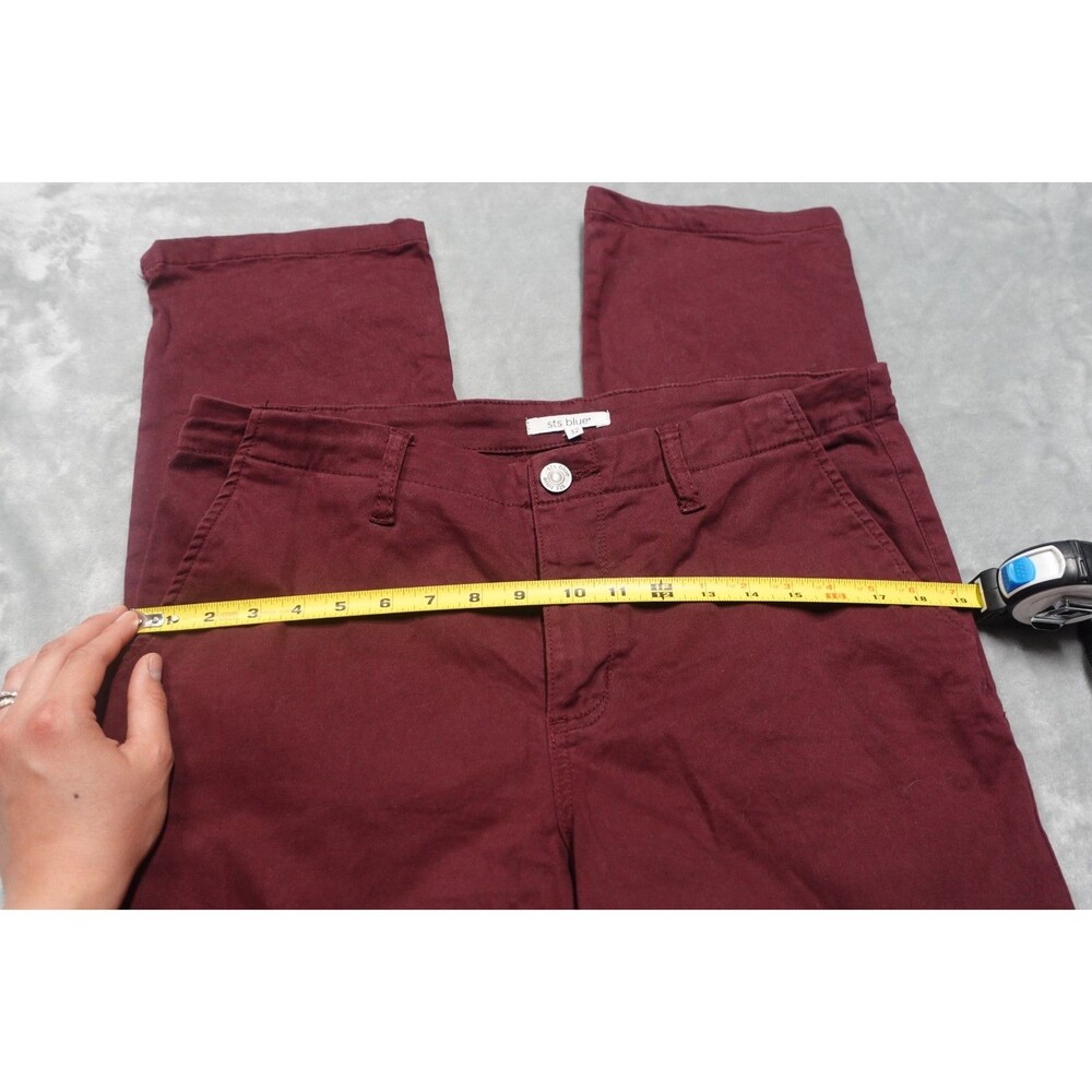 STS BLUE Women's Size 32 Red Utility Pants‎ - Picture 2 of 8
